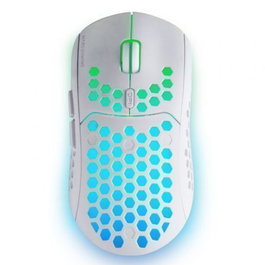 Mars Gaming MMW3W Ratón Gaming Inalámbrico Batería Recargable 3200 DPI Blanco